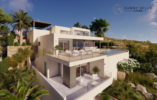 Moderne luxe villa te Koop met 3 slaapkamers in Cumbre del Sol