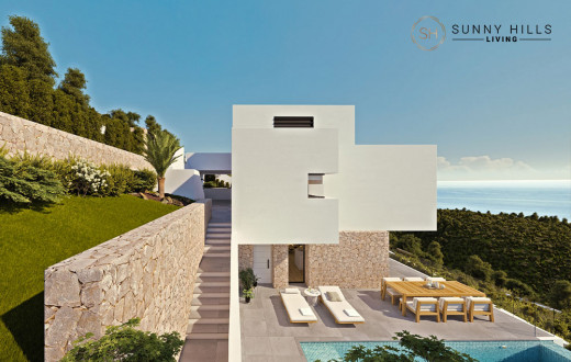 Exclusieve luxe villa met 3 slaapkamers in Altea