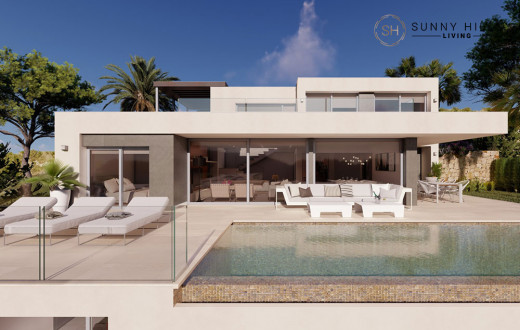 Moderne luxe villa te Koop met 3 slaapkamers in Cumbre del Sol