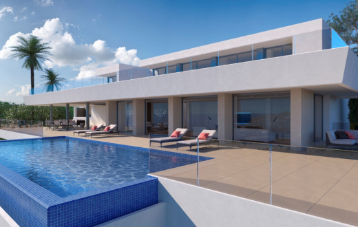 Exclusieve villa met drie verdiepingen in Cumbre del sol